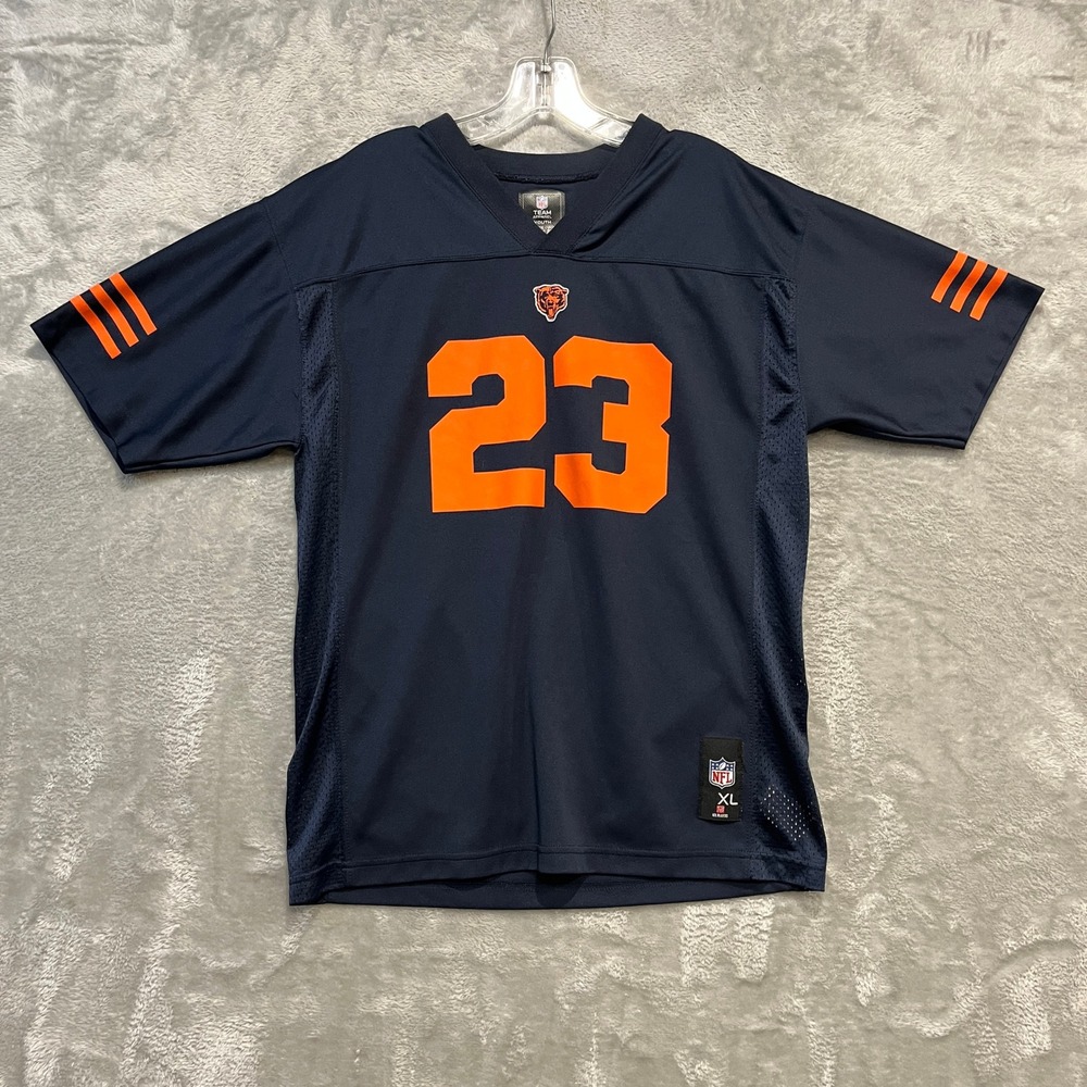NFL Team Apparel Football Jersey Youth XL Blue Devin Hester Chicago Bears 23